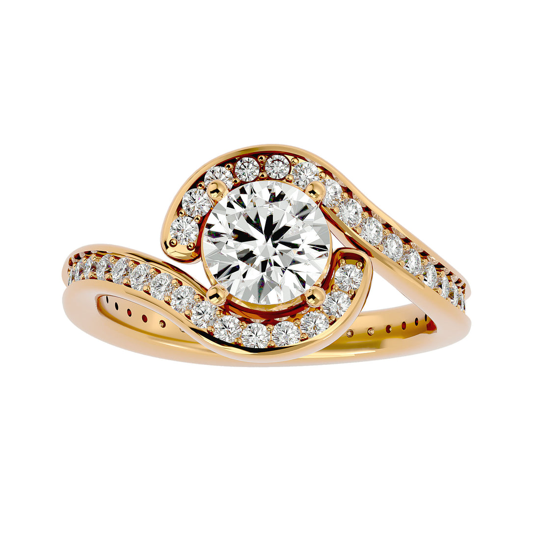 HOH Anna Diamond Solitaire Ring