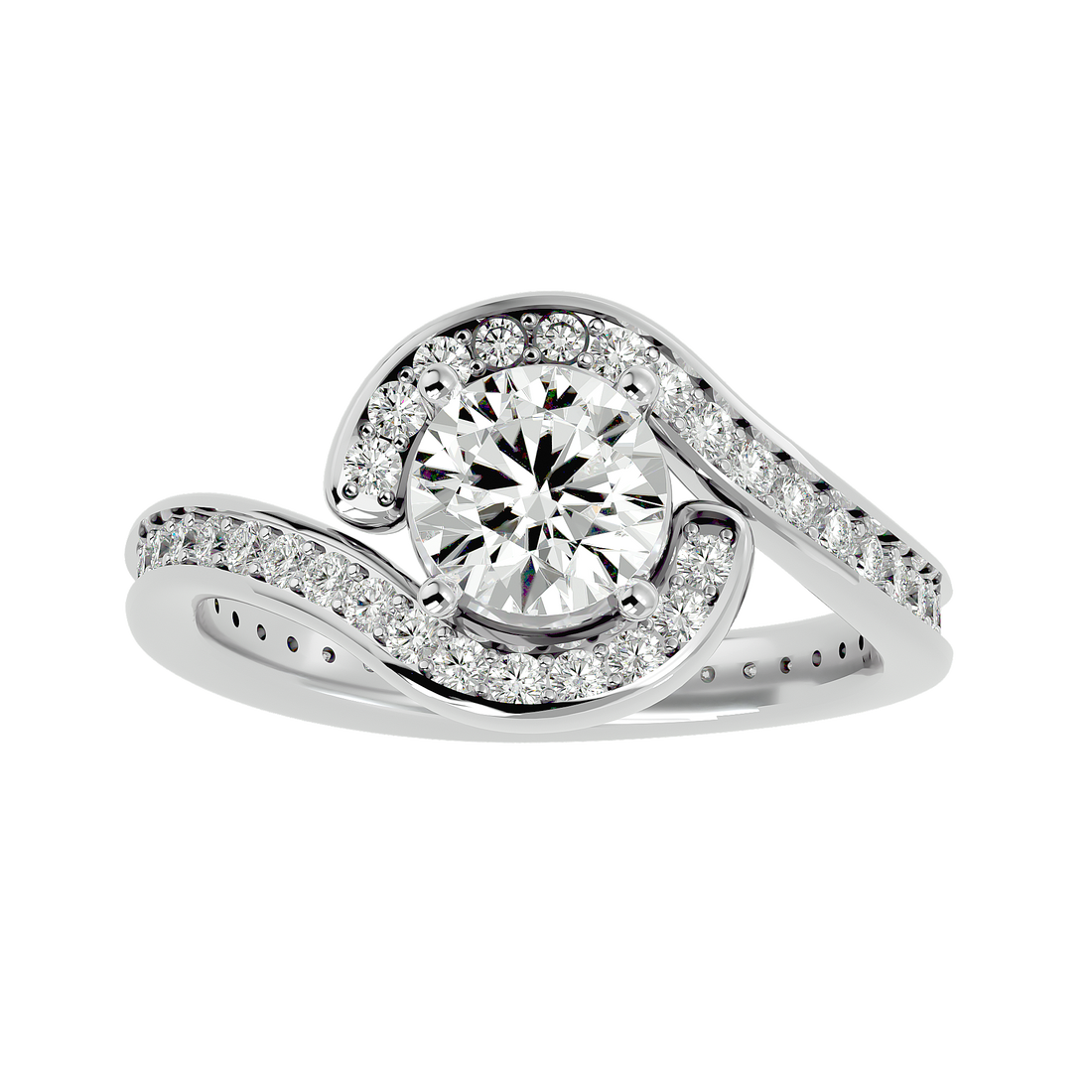 HOH Lorelei Diamond Halo Ring