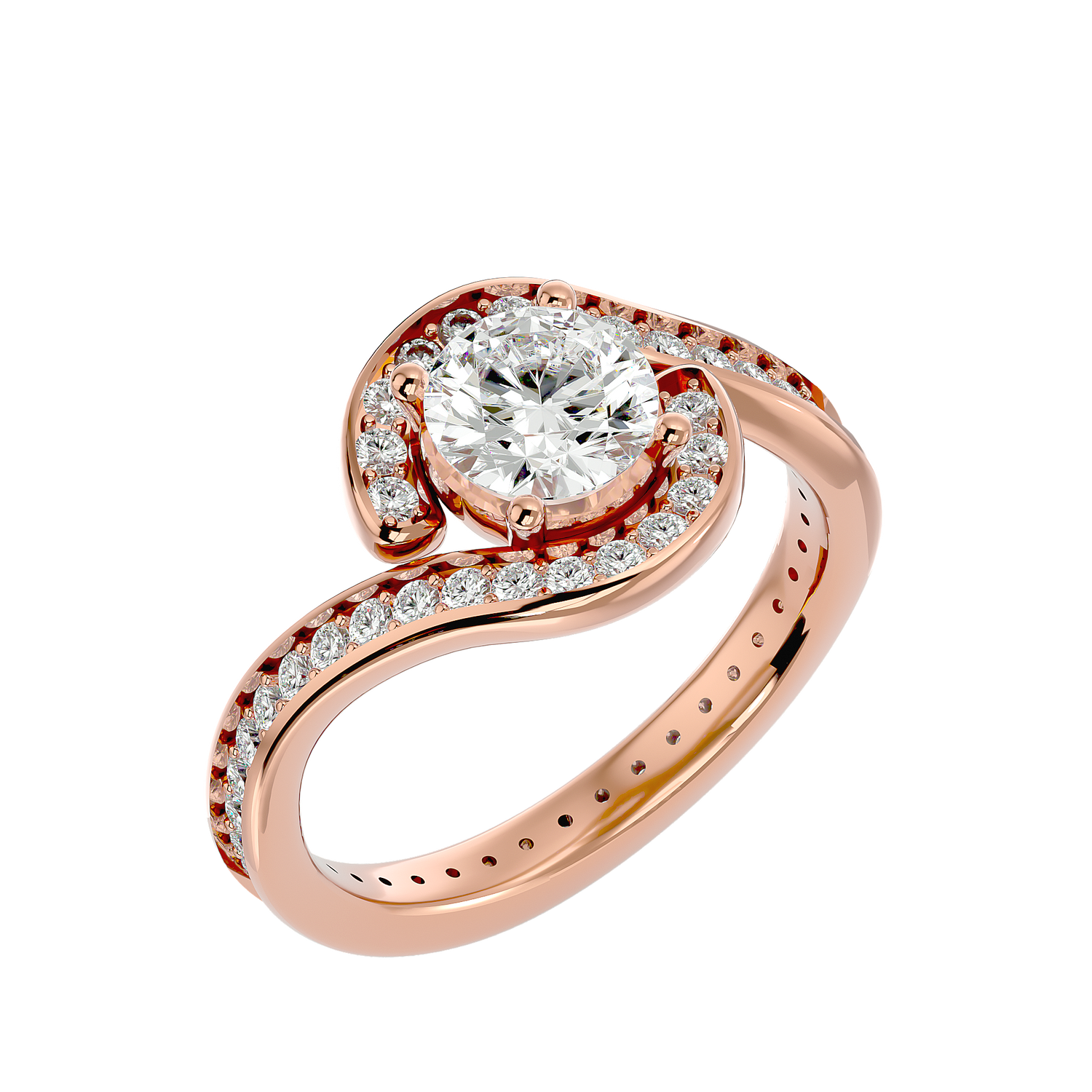 HOH Anna Diamond Solitaire Ring