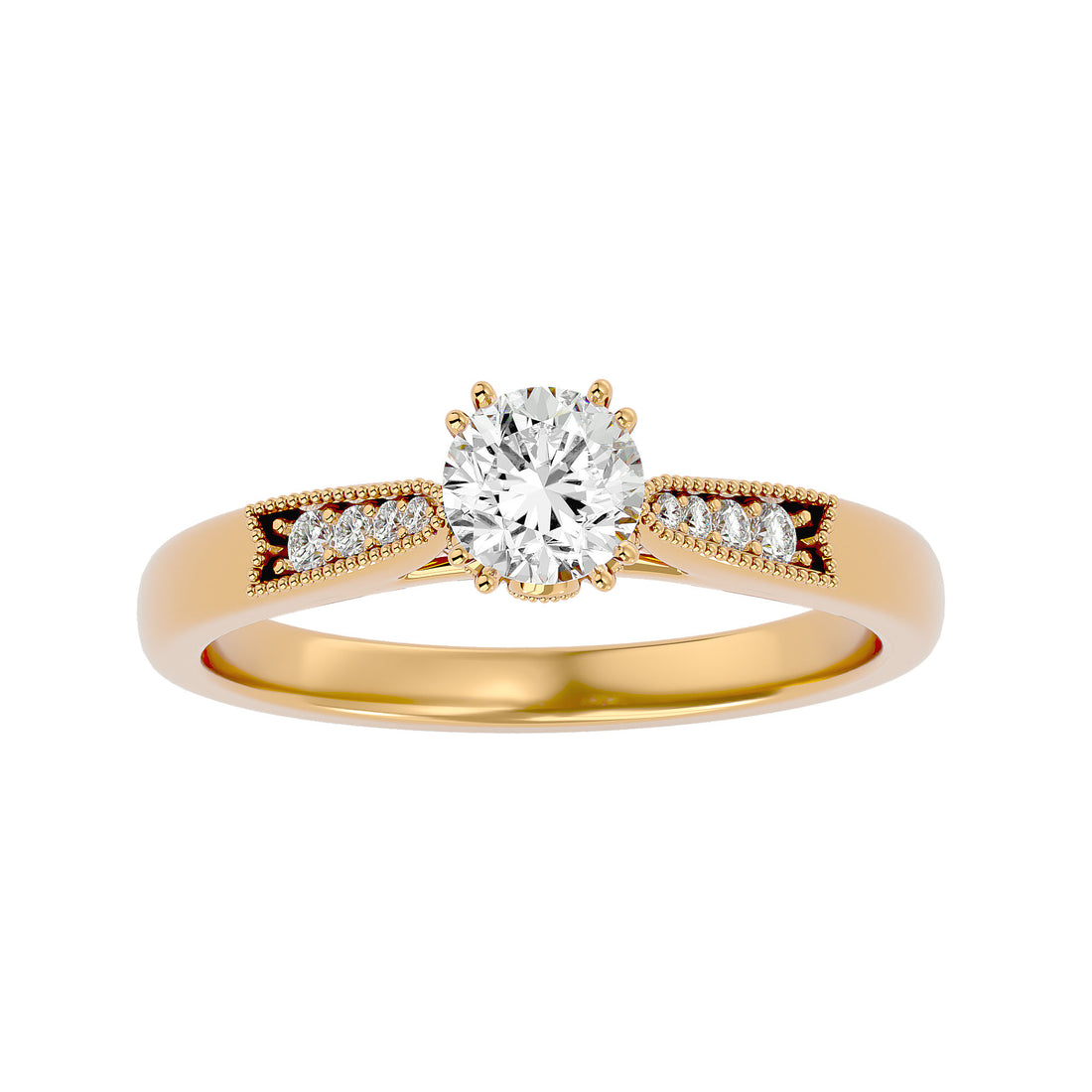 HOH Audrey Diamond Solitaire Ring