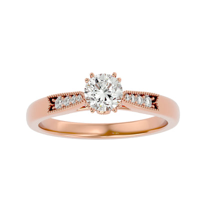 HOH Audrey Diamond Solitaire Ring