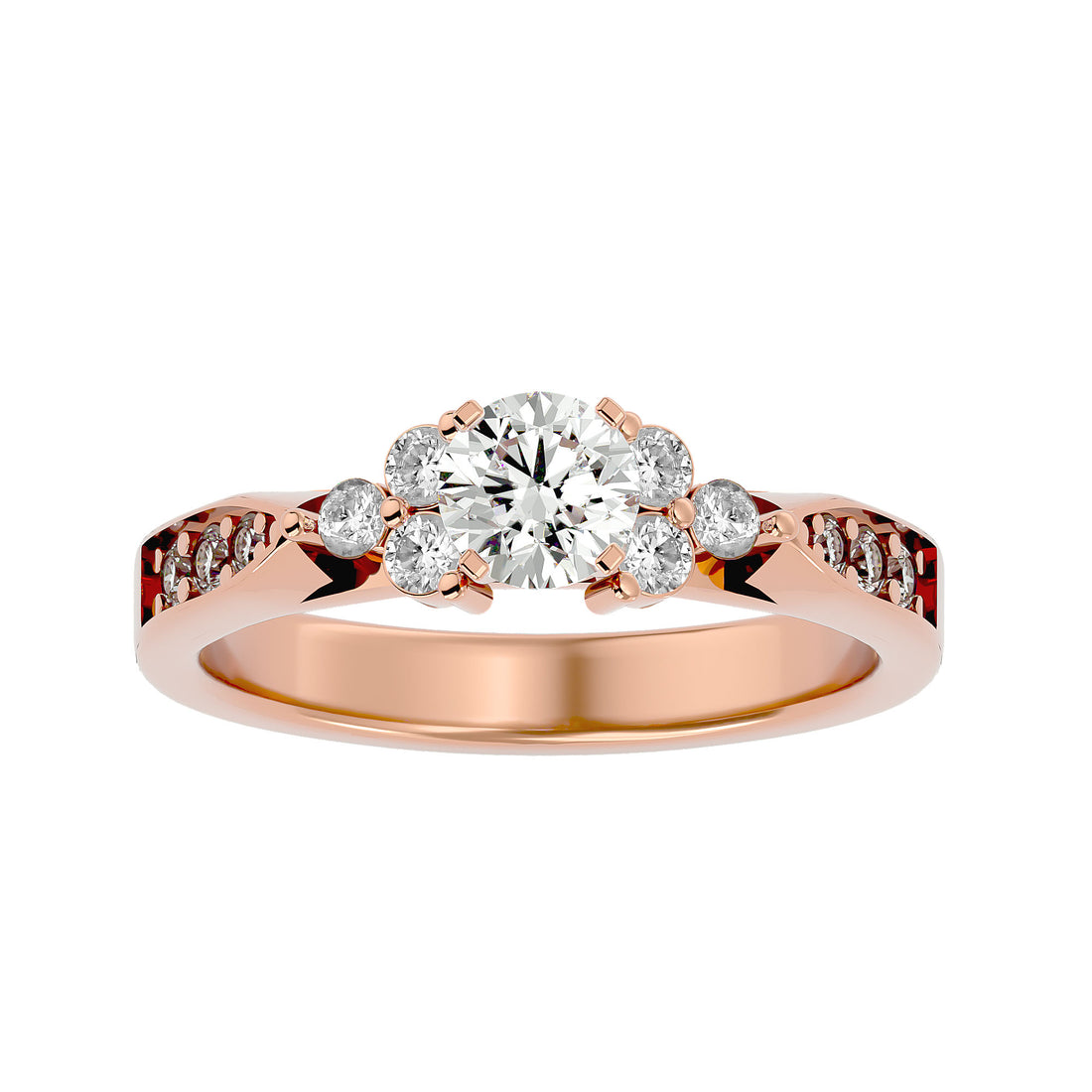 HOH Autumn Diamond Solitaire Ring