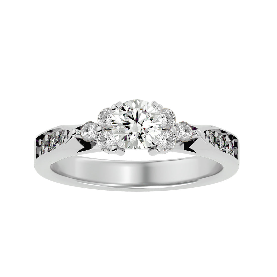 HOH Autumn Diamond Solitaire Ring