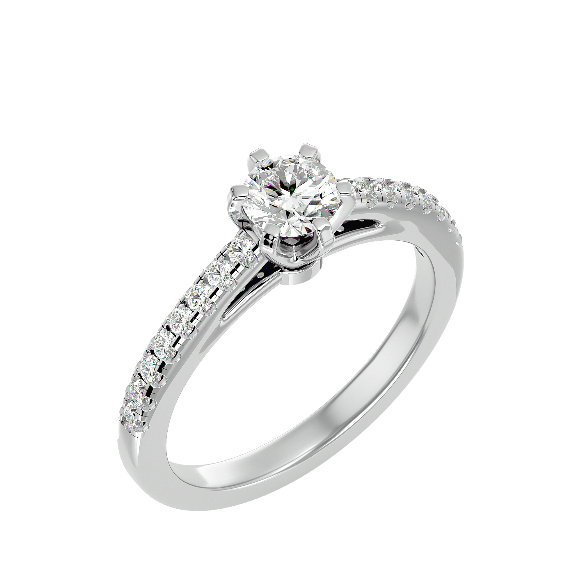 HOH Ava Diamond Solitaire Ring