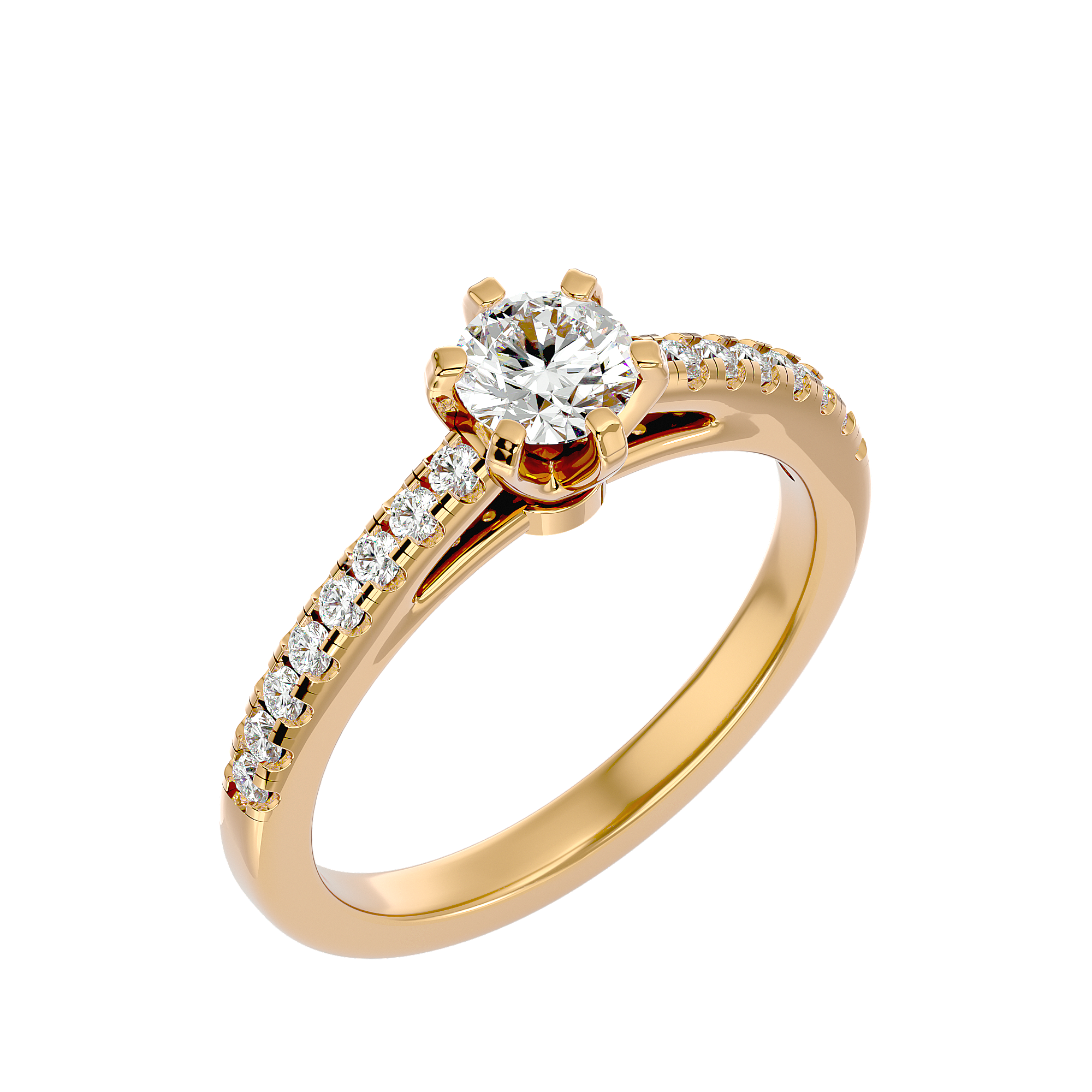 HOH Ava Diamond Solitaire Ring