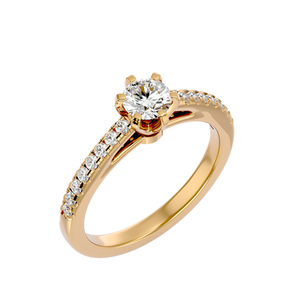 HOH Ava Diamond Solitaire Ring