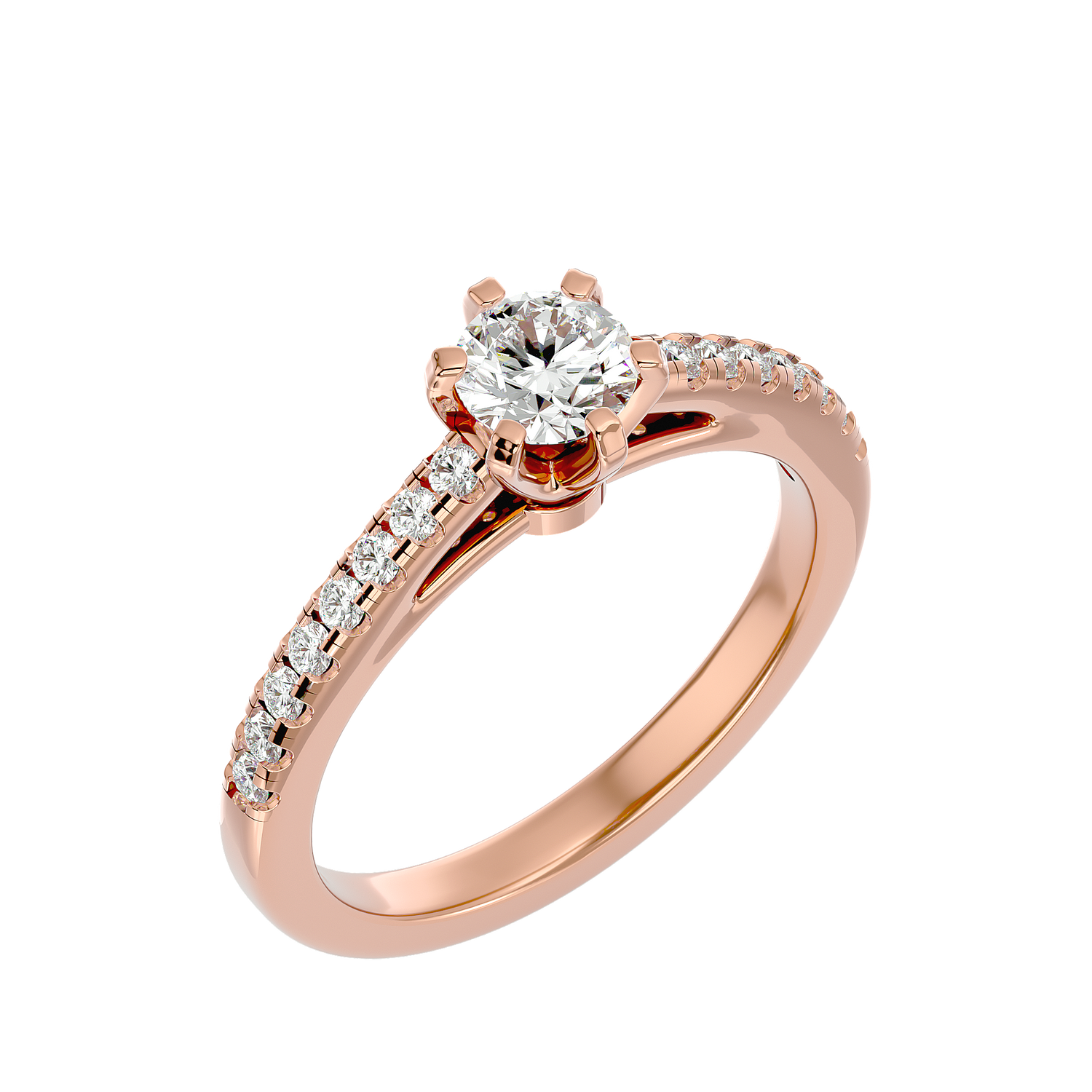 HOH Ava Diamond Solitaire Ring