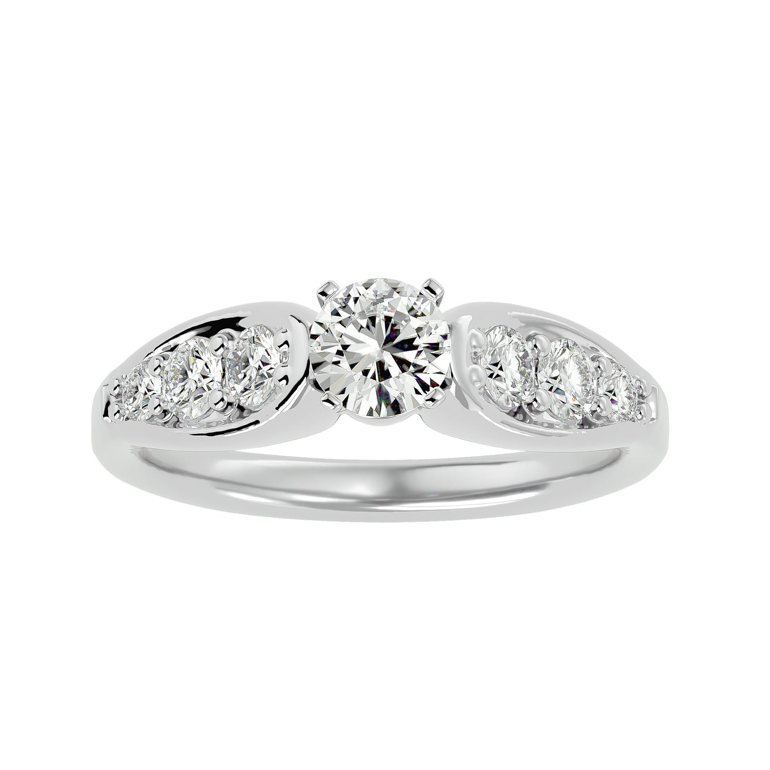 HOH Banks Diamond Solitaire Ring