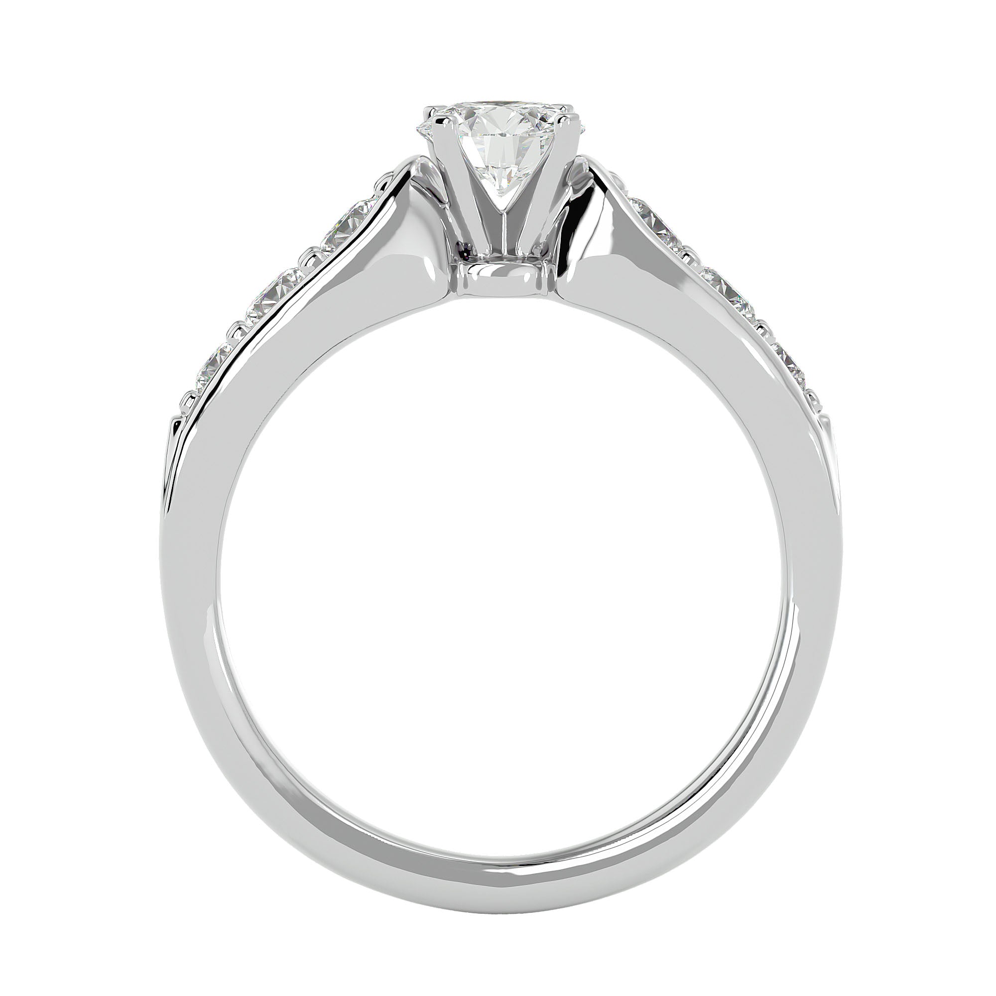 HOH Banks Diamond Solitaire Ring