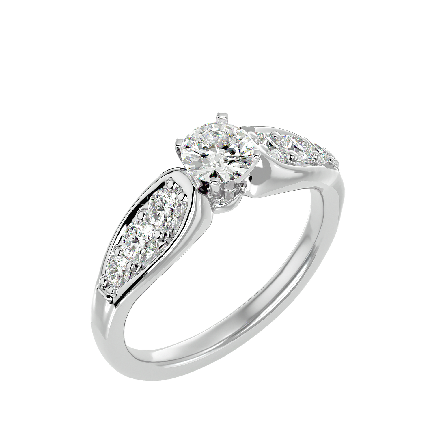 HOH Banks Diamond Solitaire Ring