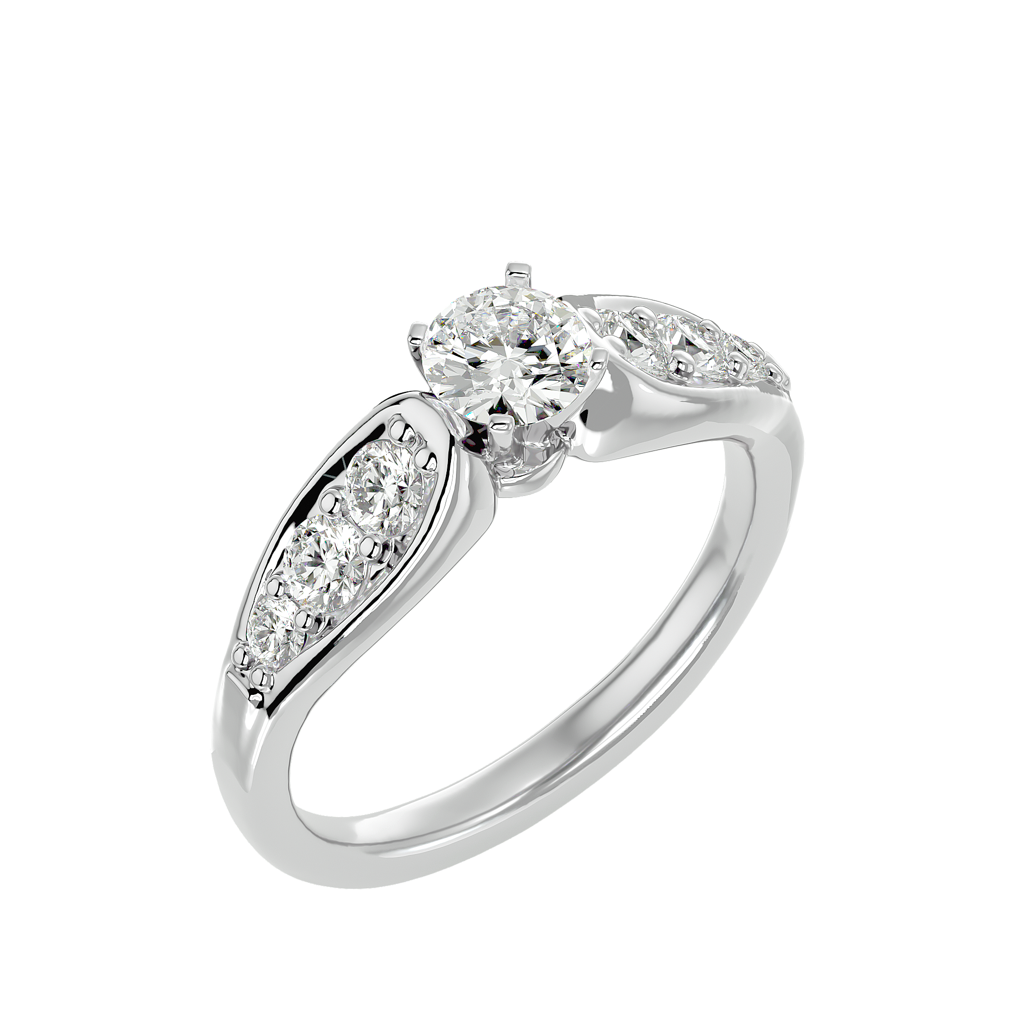 HOH Banks Diamond Solitaire Ring