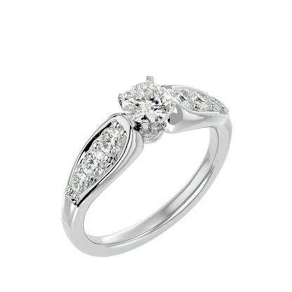 HOH Banks Diamond Solitaire Ring