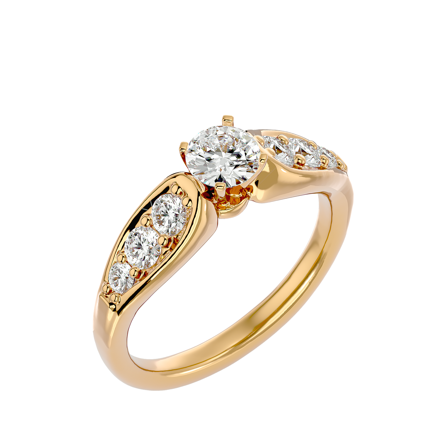 HOH Banks Diamond Solitaire Ring