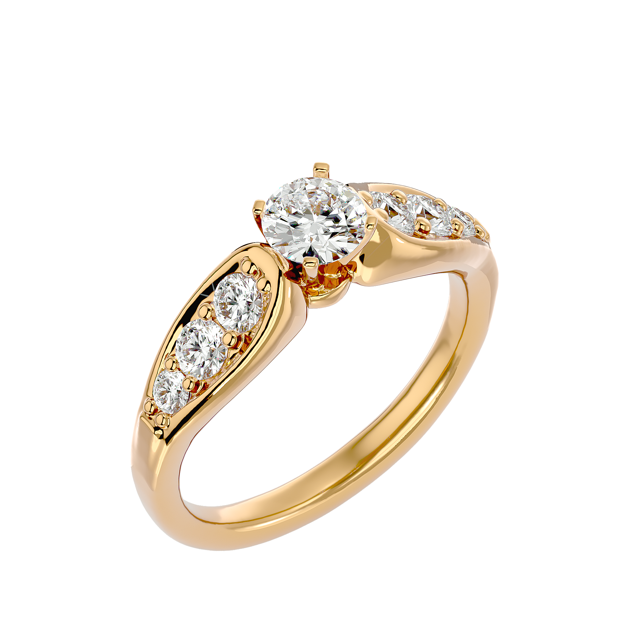 HOH Banks Diamond Solitaire Ring