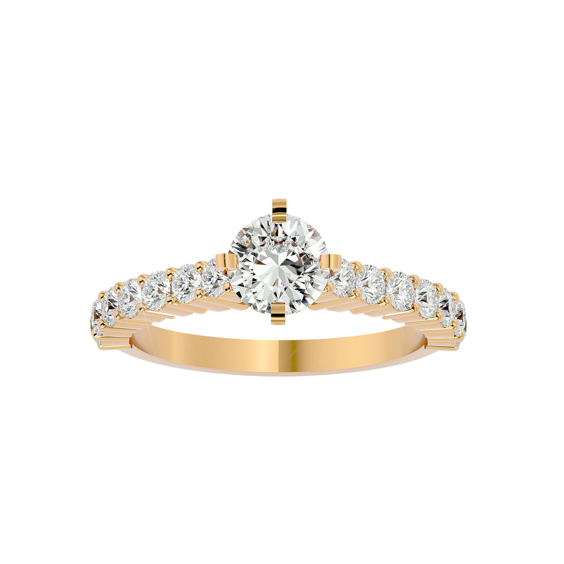 HOH Birdie Diamond Solitaire Ring