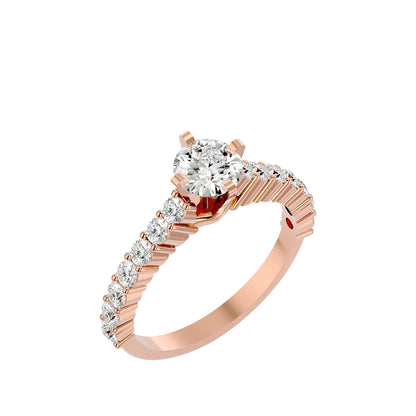 HOH Bizzy Diamond Solitaire Ring