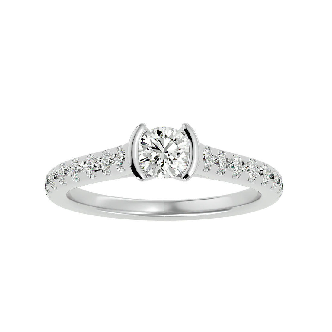 HOH Cameron Diamond Solitaire Ring