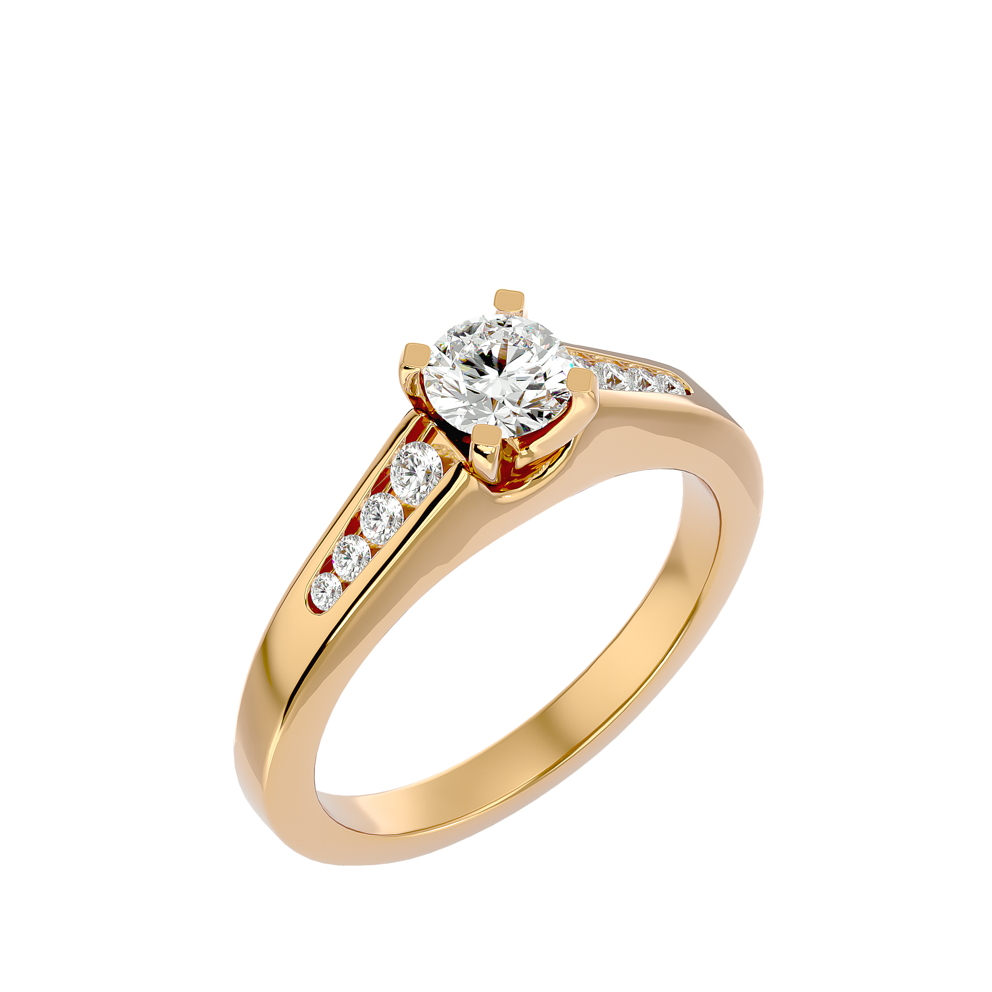 HOH Camila Diamond Solitaire Ring