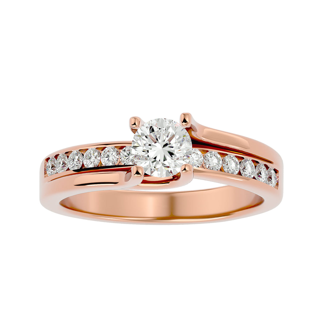 HOH Claire Diamond Solitaire Ring