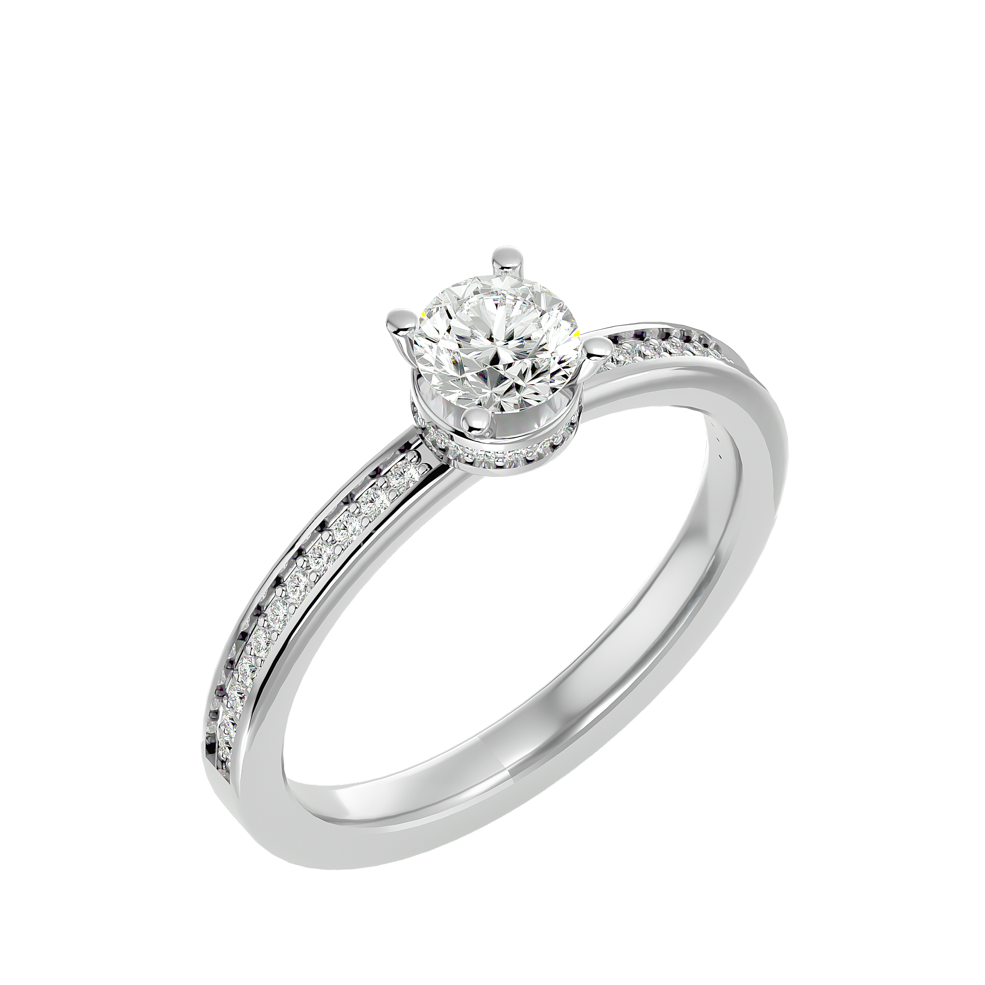 HOH Colleen Diamond Solitaire Ring