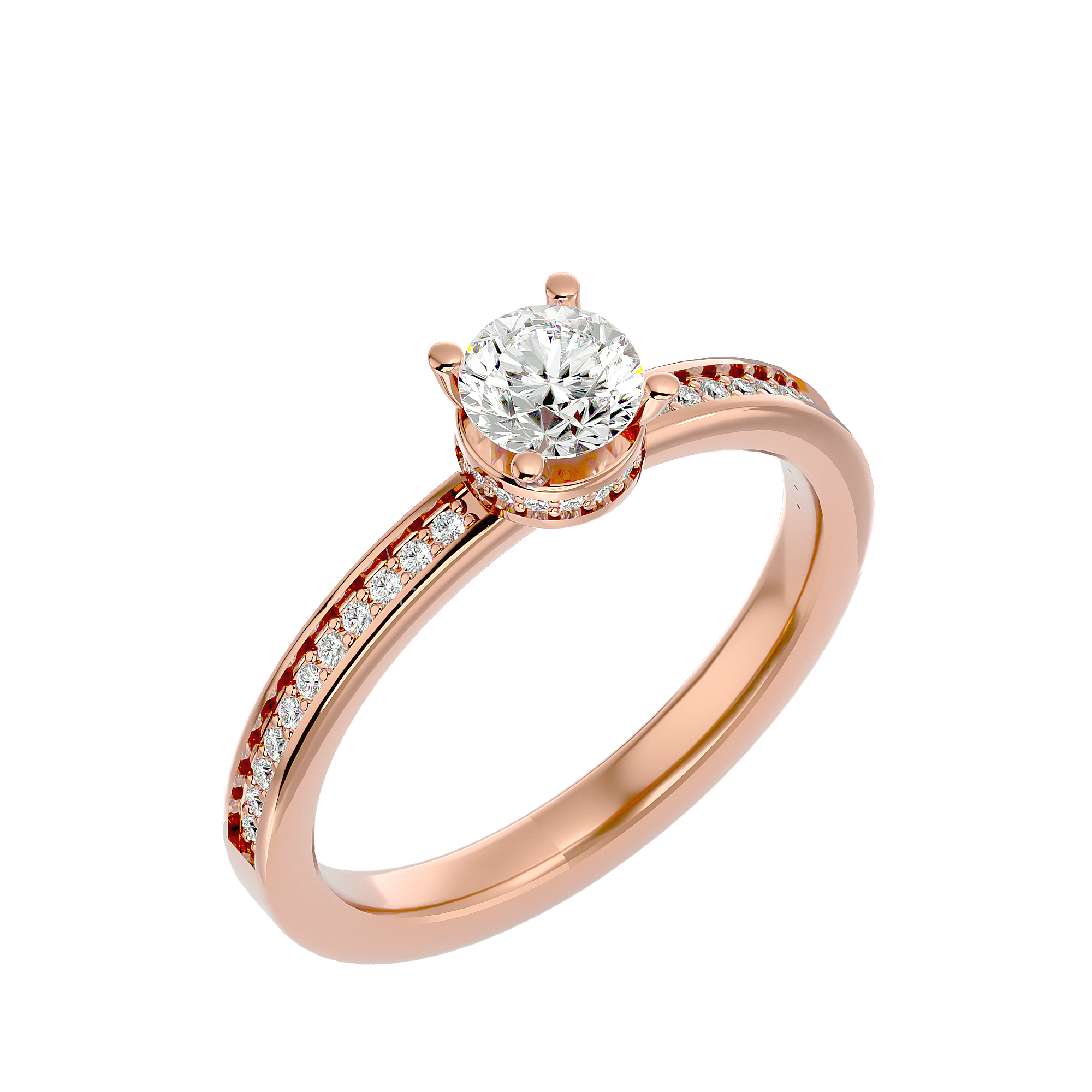 HOH Colleen Diamond Solitaire Ring