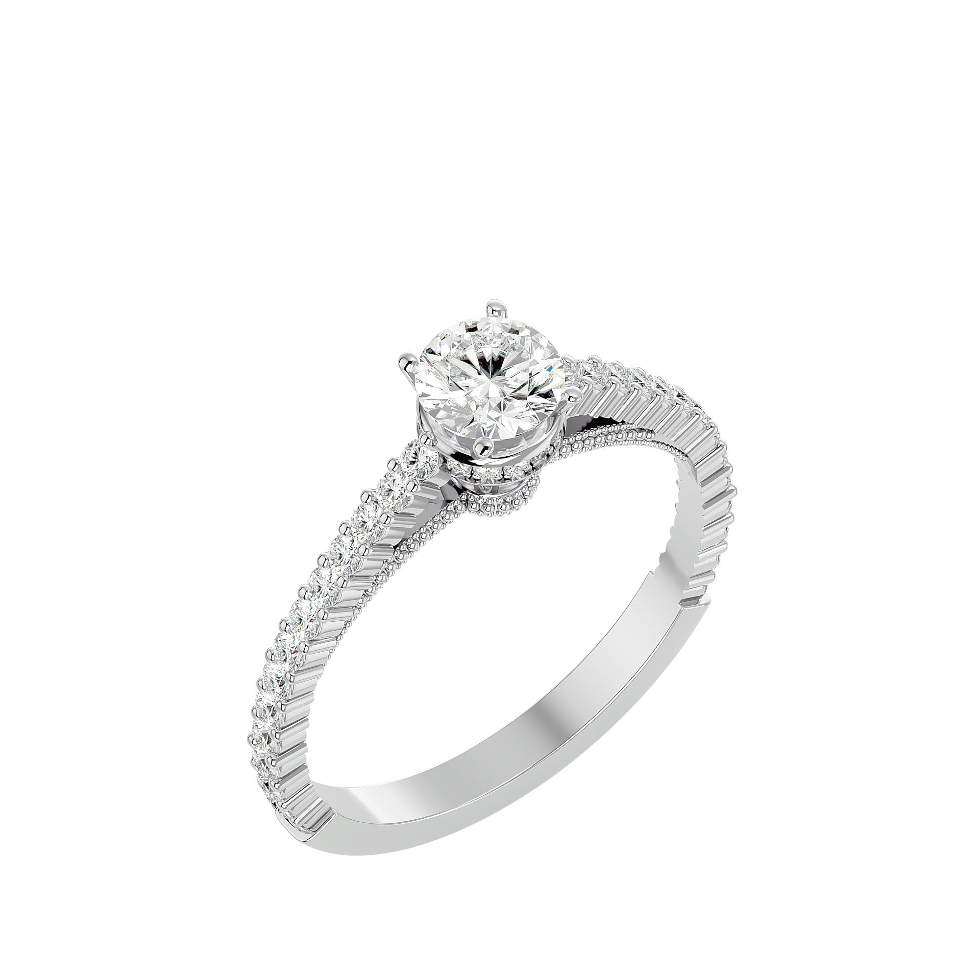 HOH Dakotah Diamond Solitaire Ring
