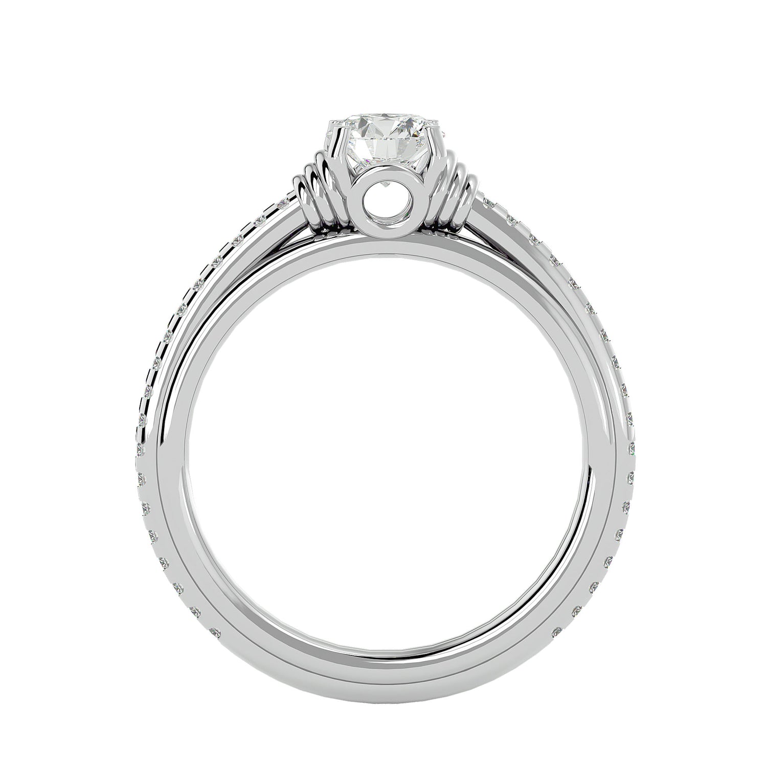 HOH Daphne Diamond Solitaire Ring