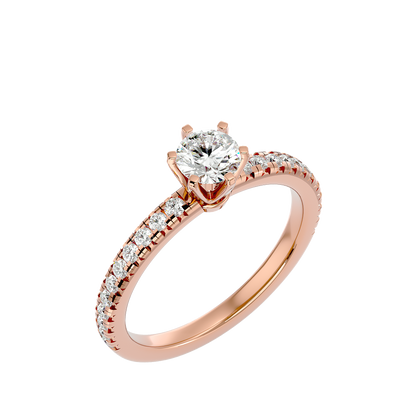 HOH Delia Diamond Solitaire Ring