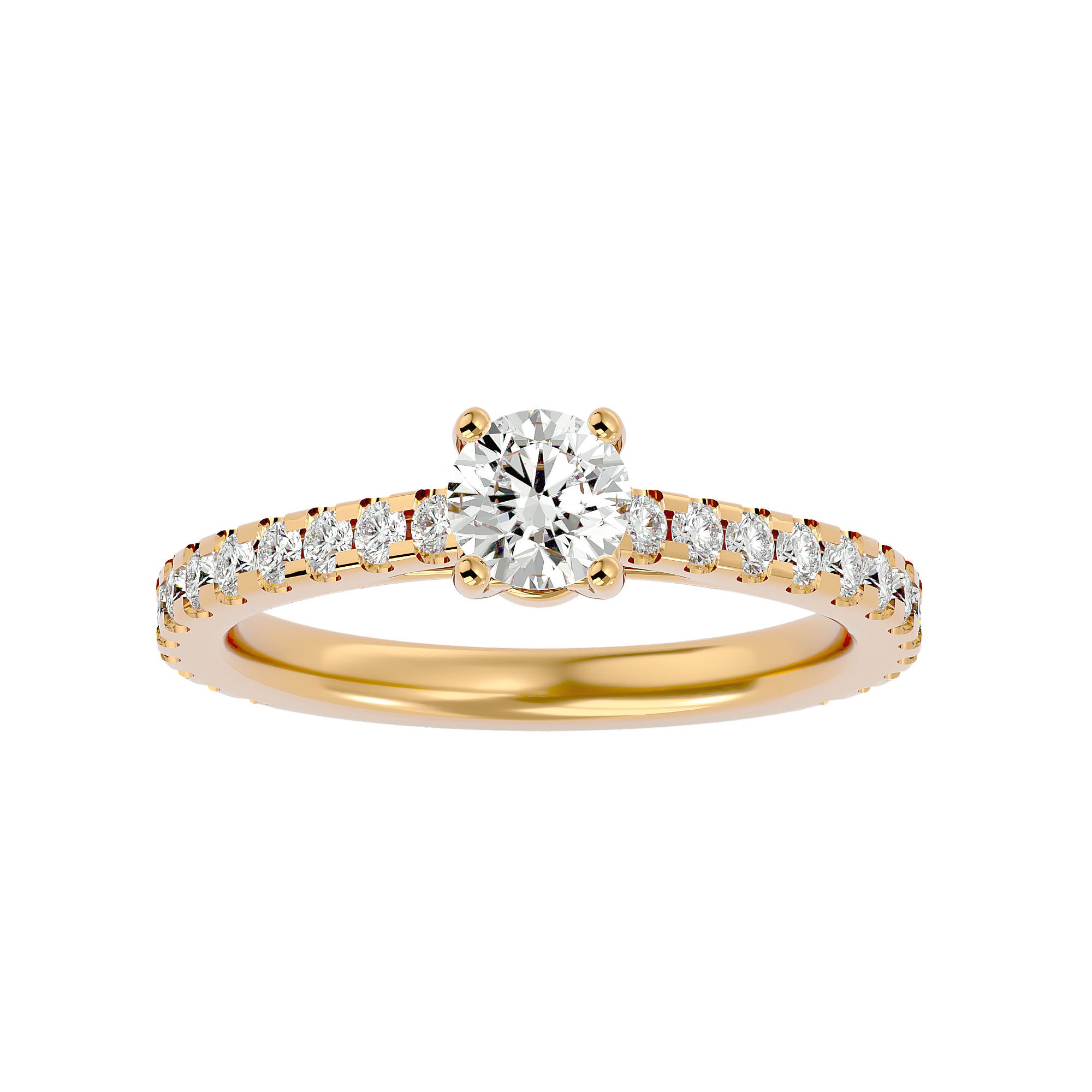 HOH Demi Diamond Solitaire Ring