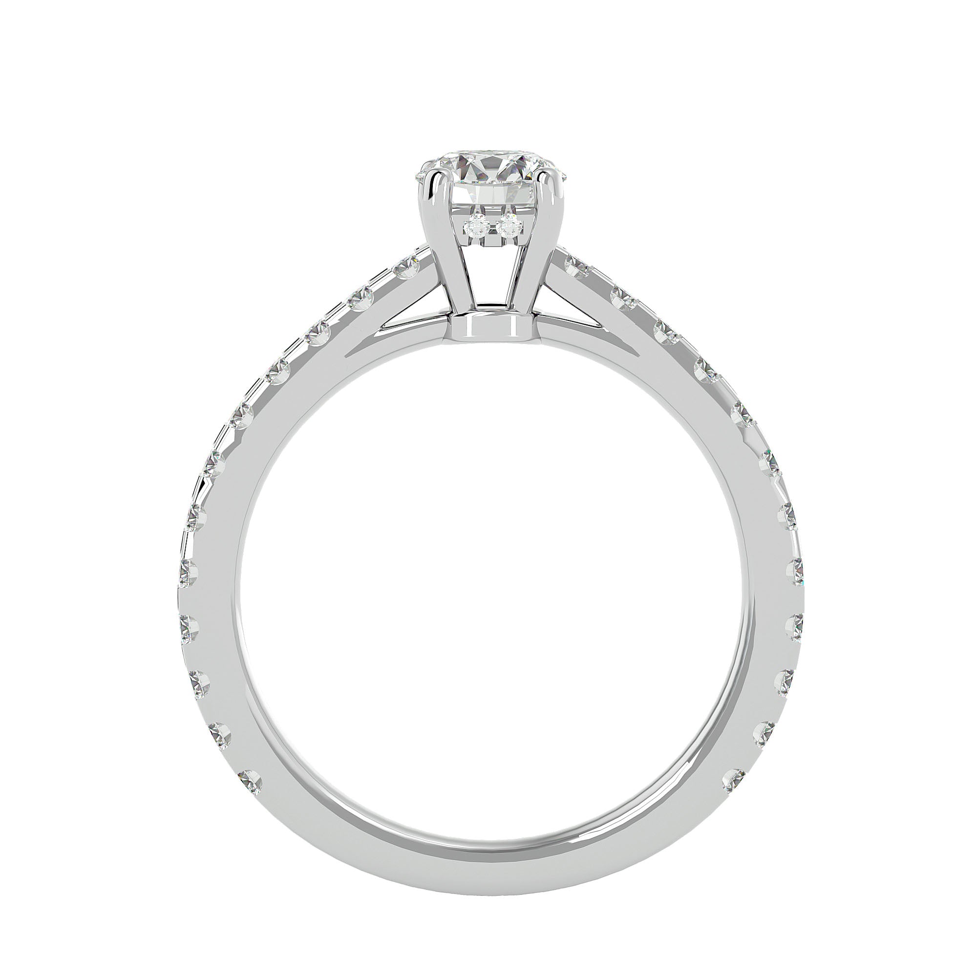 HOH Demi Diamond Solitaire Ring