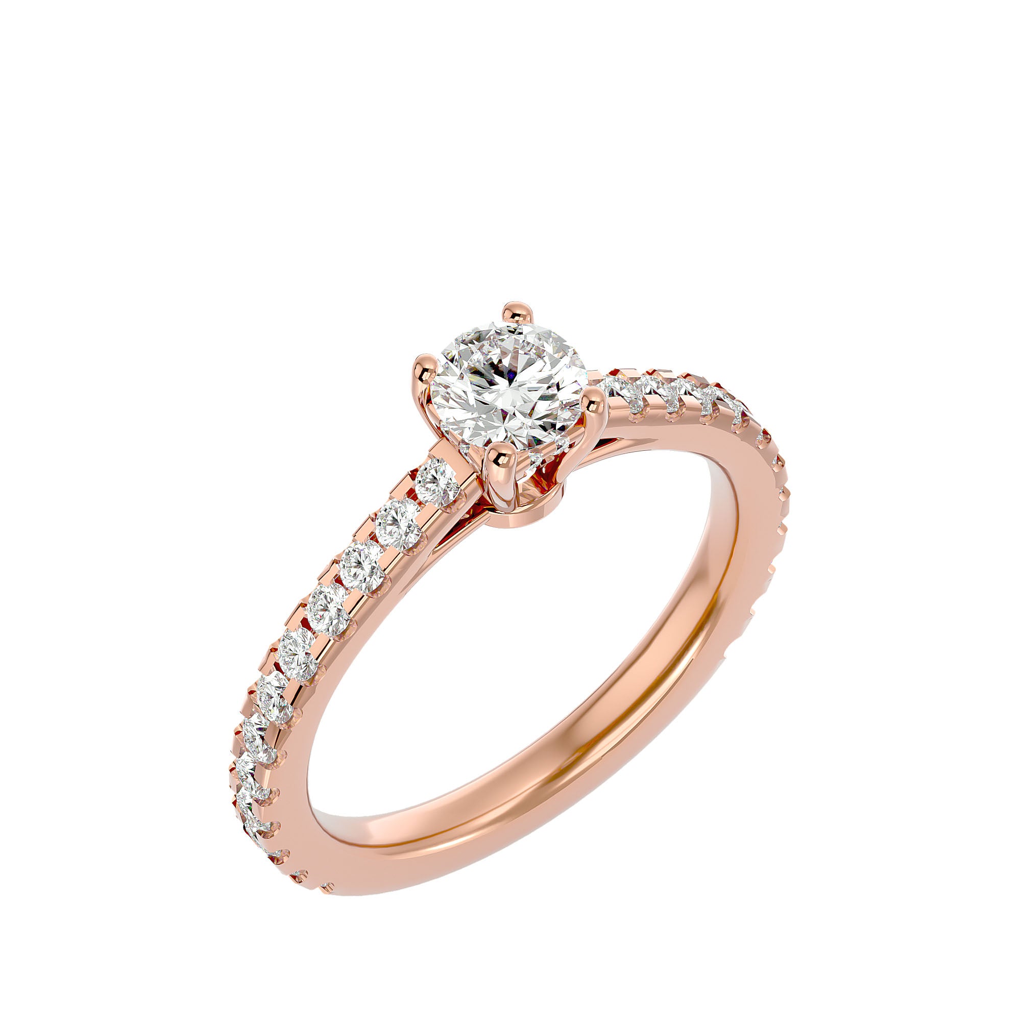 HOH Demi Diamond Solitaire Ring