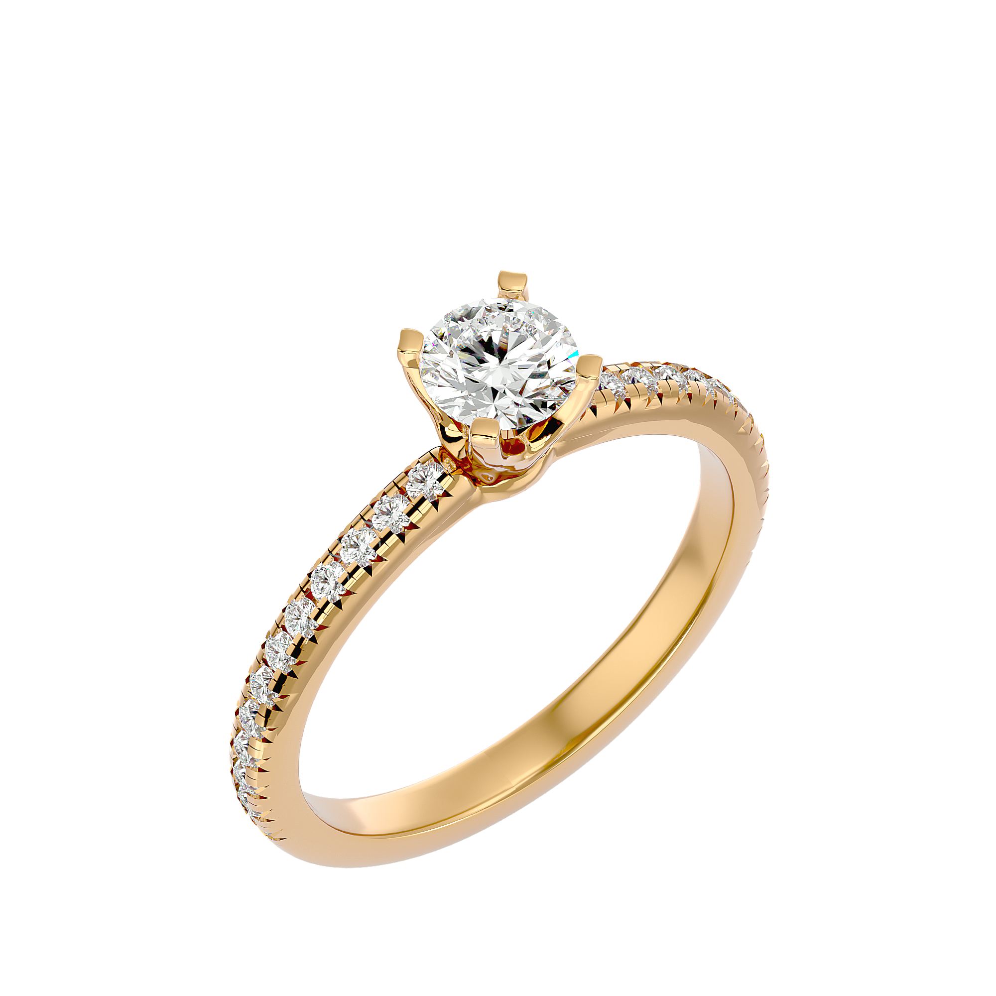 HOH Dylan Diamond Solitaire Ring