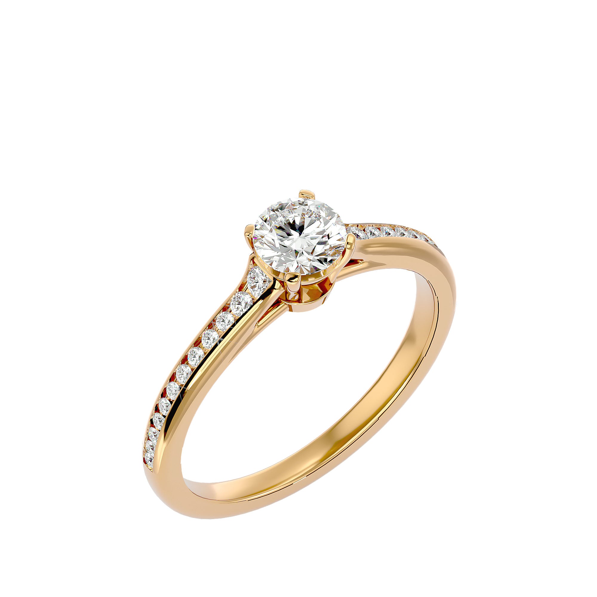 HOH Edie Diamond Solitaire Ring