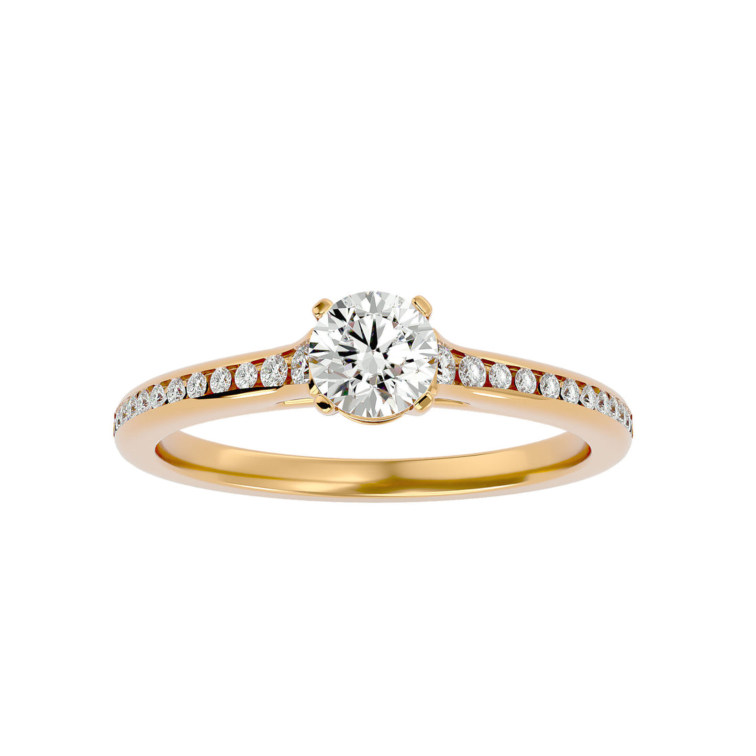 HOH Effie Diamond Solitaire Ring