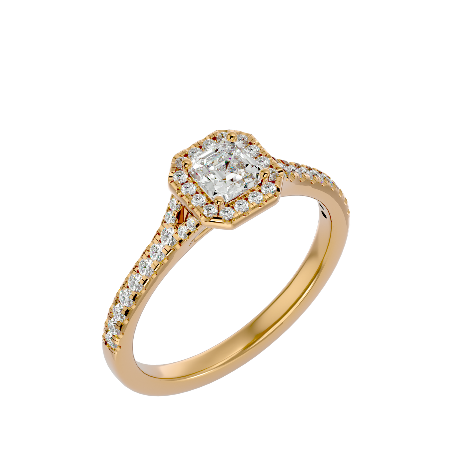 HOH Madelina Diamond Halo Ring