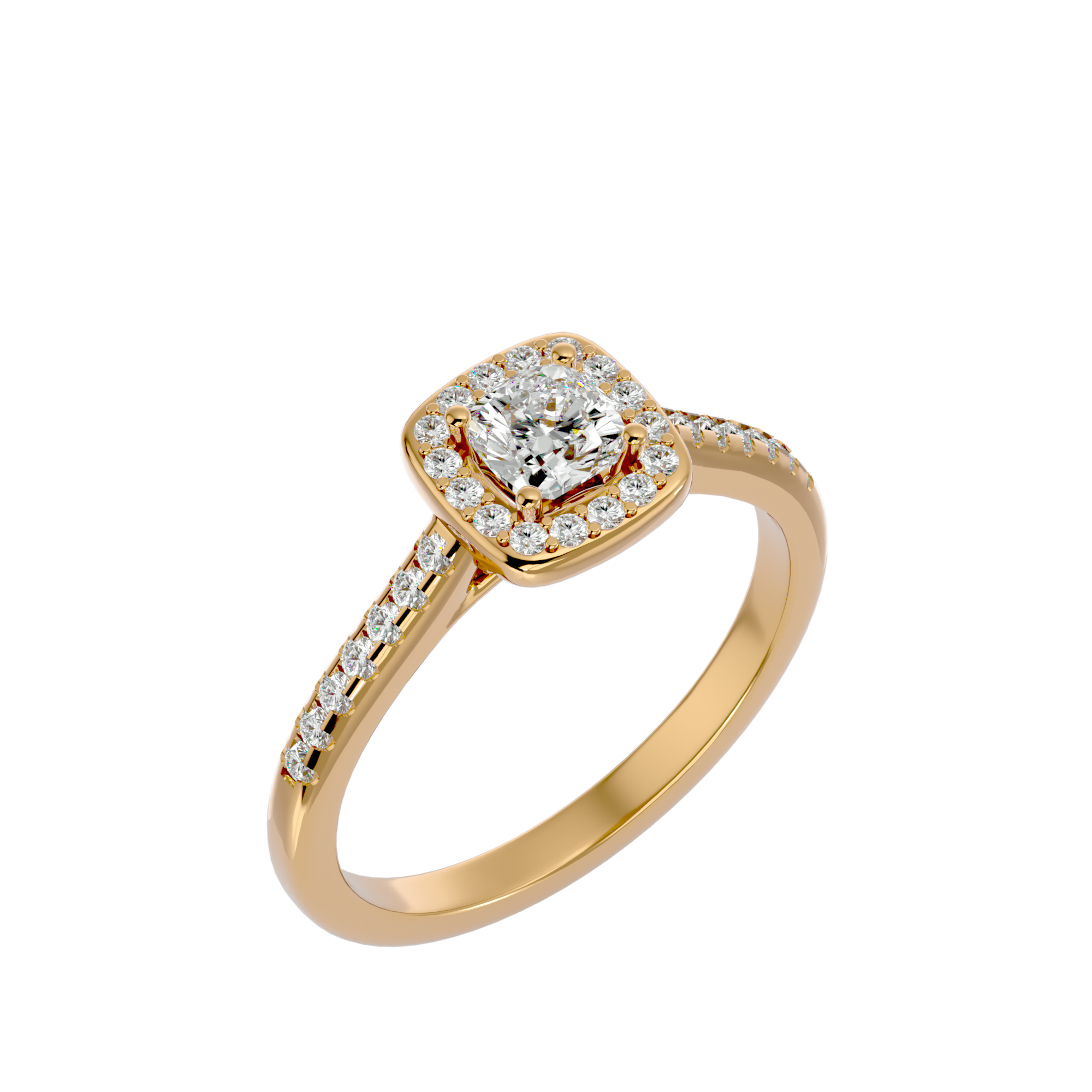 HOH Mallory Diamond Halo Ring