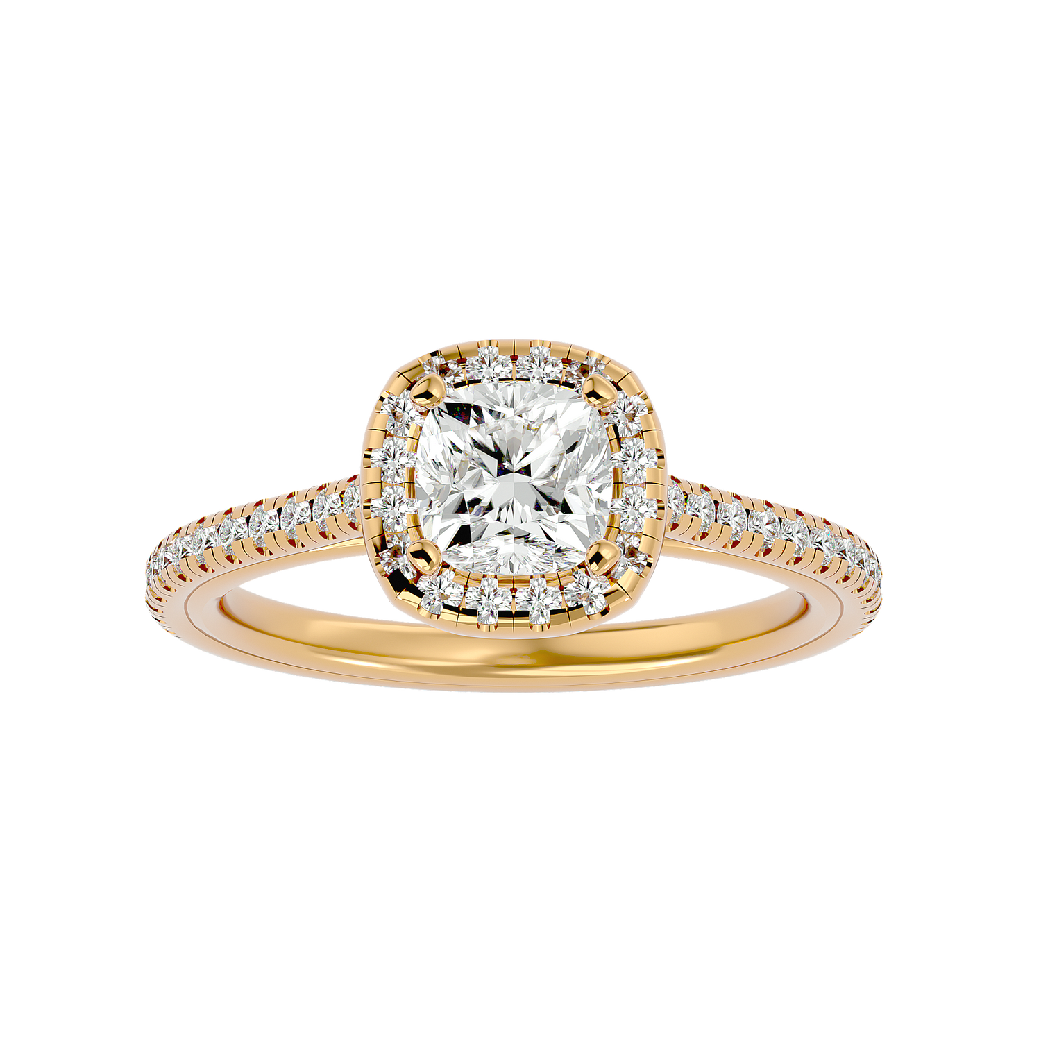 HOH Morganna Diamond Halo Ring