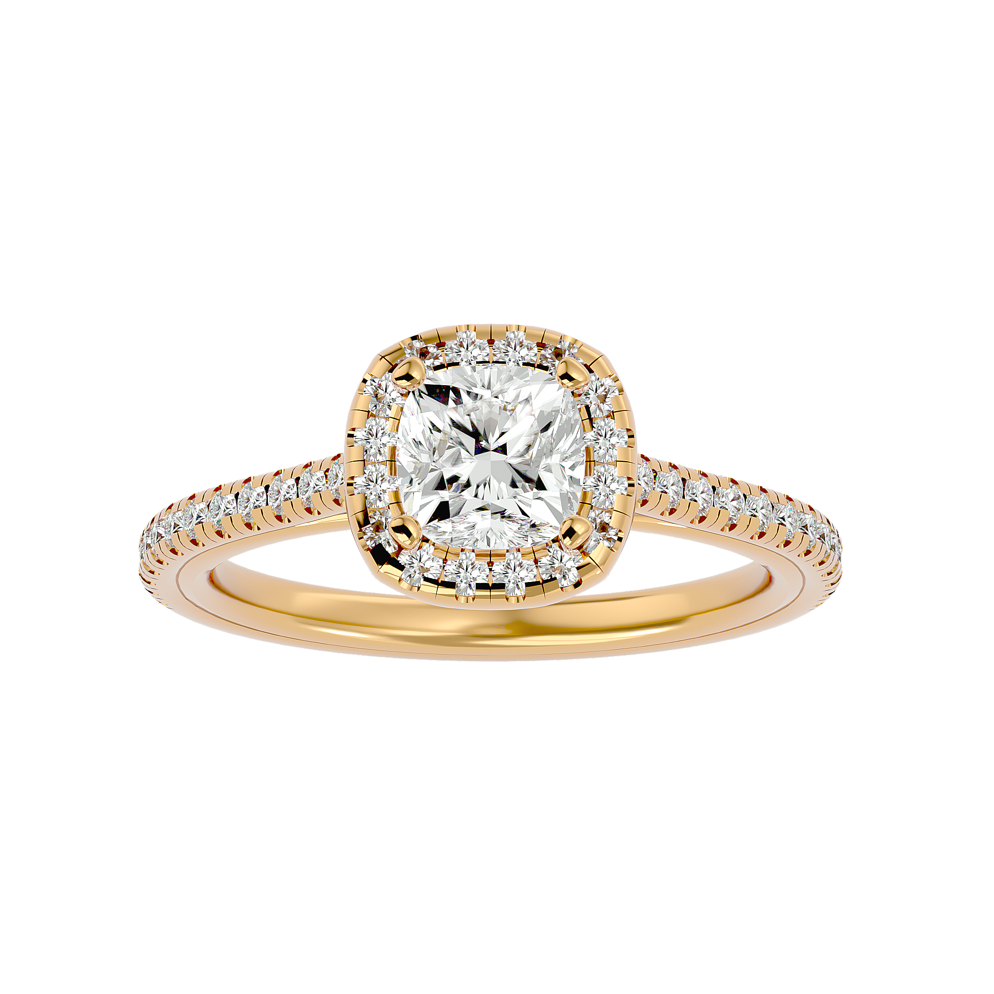 HOH Morganna Diamond Halo Ring