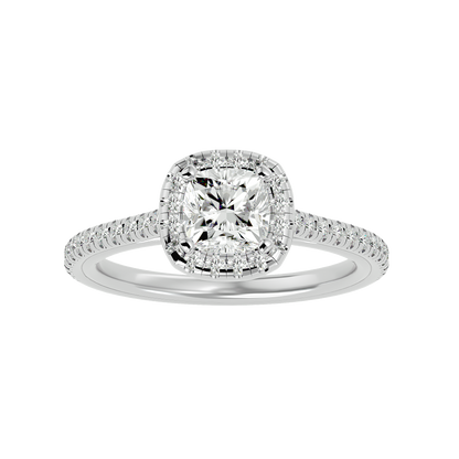 HOH Morganna Diamond Halo Ring