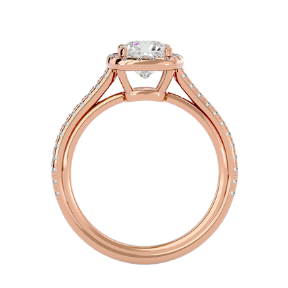 HOH Morganna Diamond Halo Ring