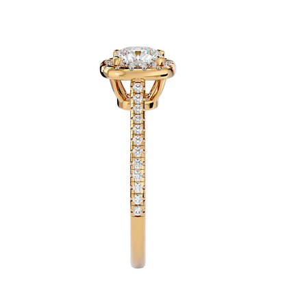 HOH Morganna Diamond Halo Ring