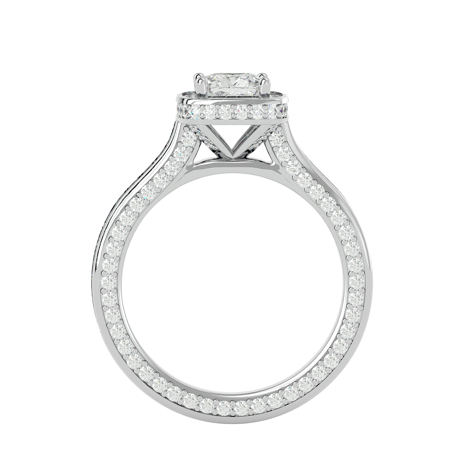 HOH Vivienne Diamond Halo Ring