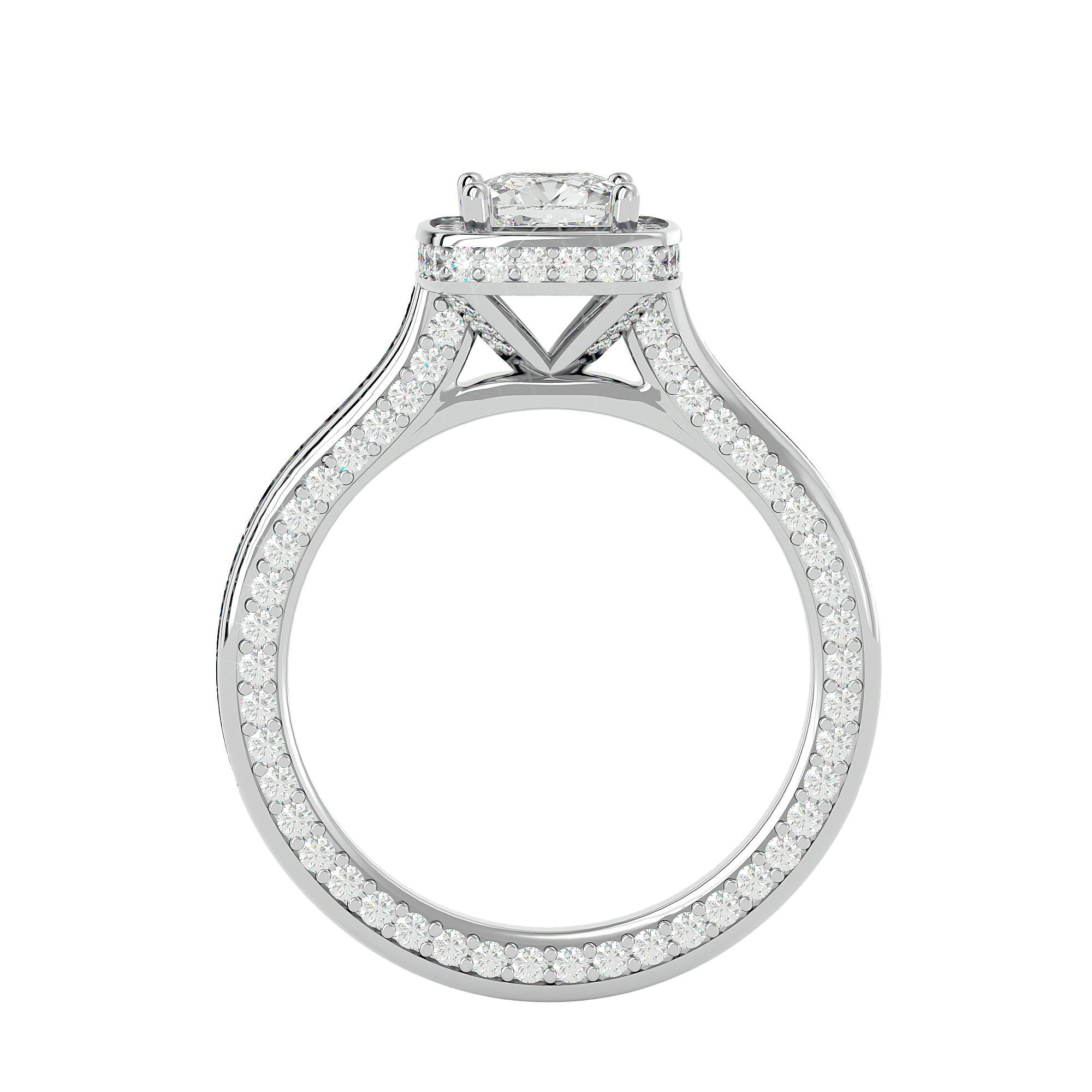 HOH Vivienne Diamond Halo Ring