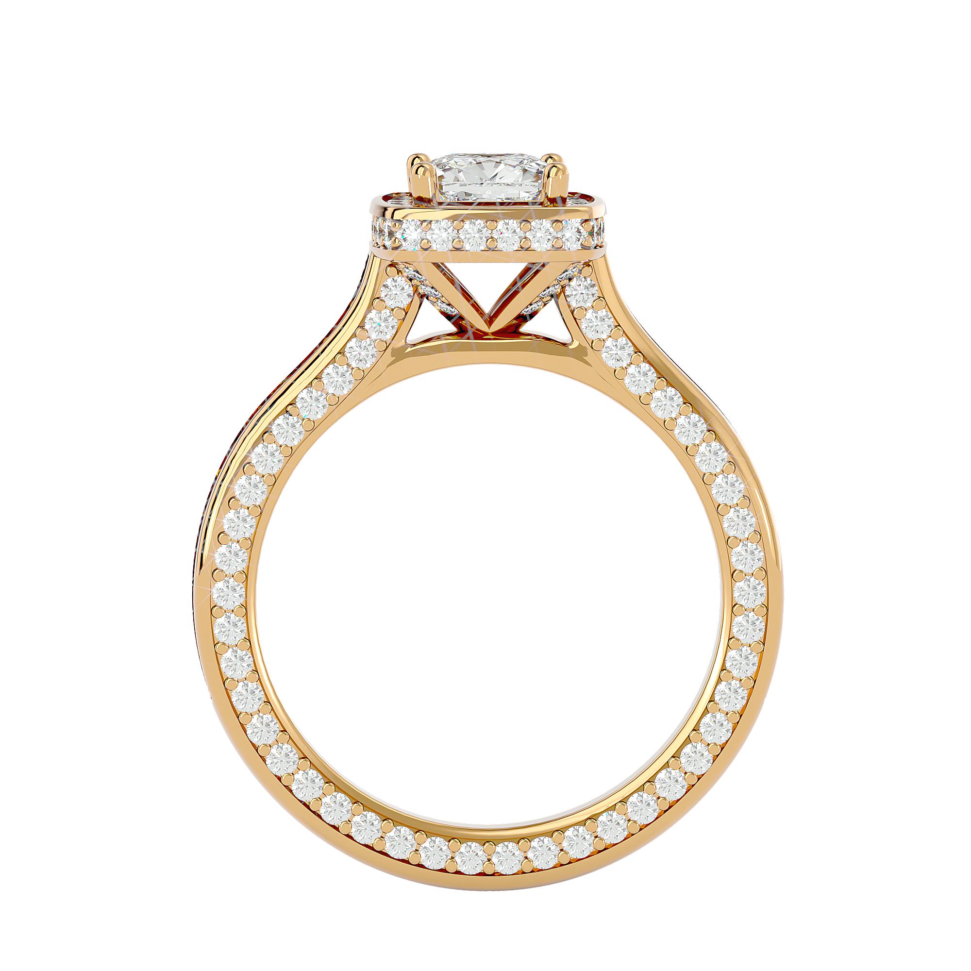 HOH Vivienne Diamond Halo Ring