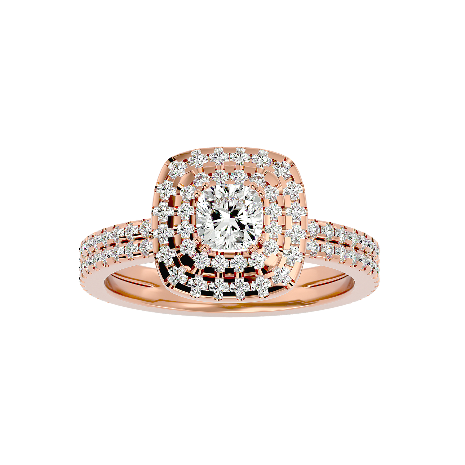 HOH Alexandra Diamond Halo Ring