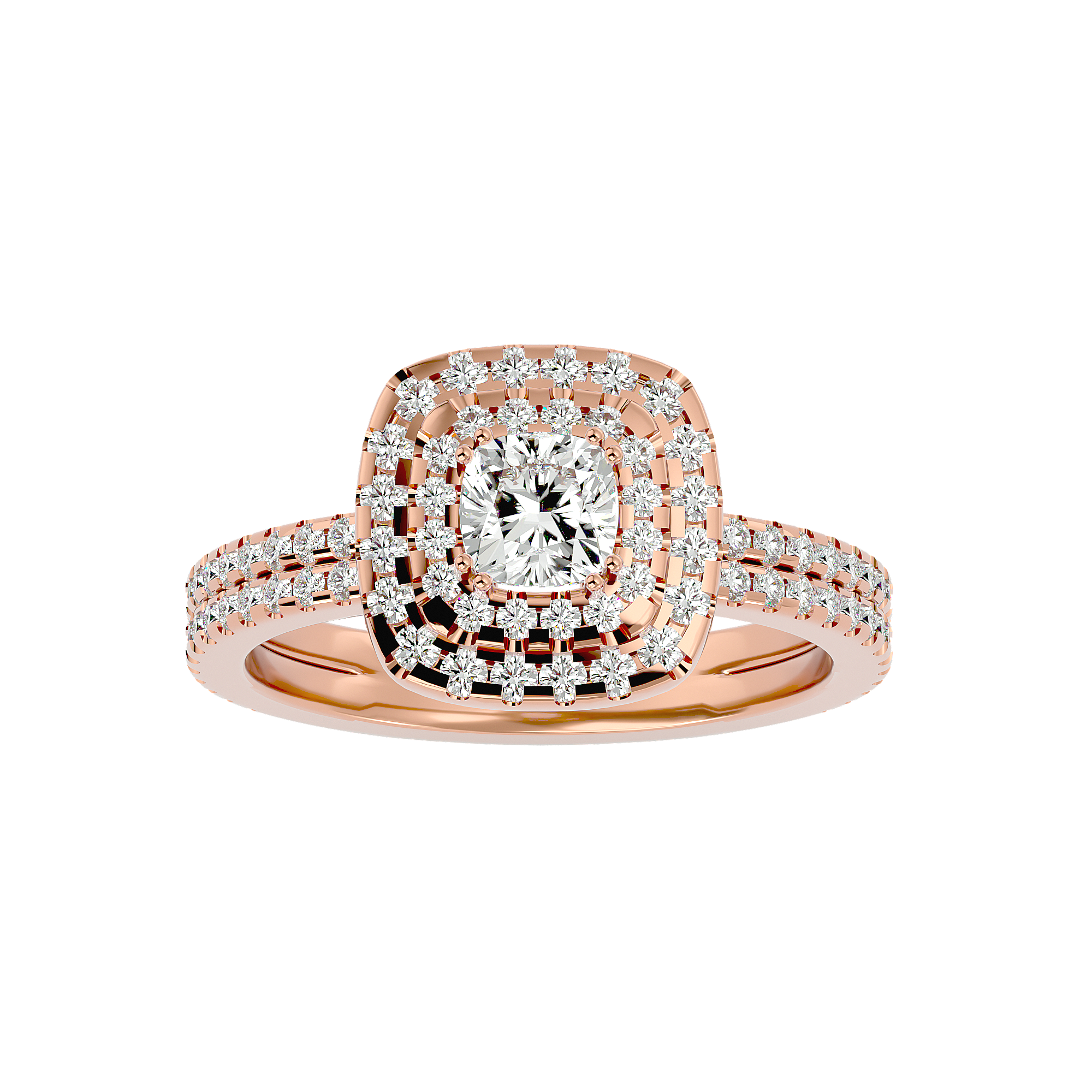 HOH Alexandra Diamond Halo Ring