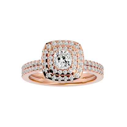 HOH Alexandra Diamond Halo Ring