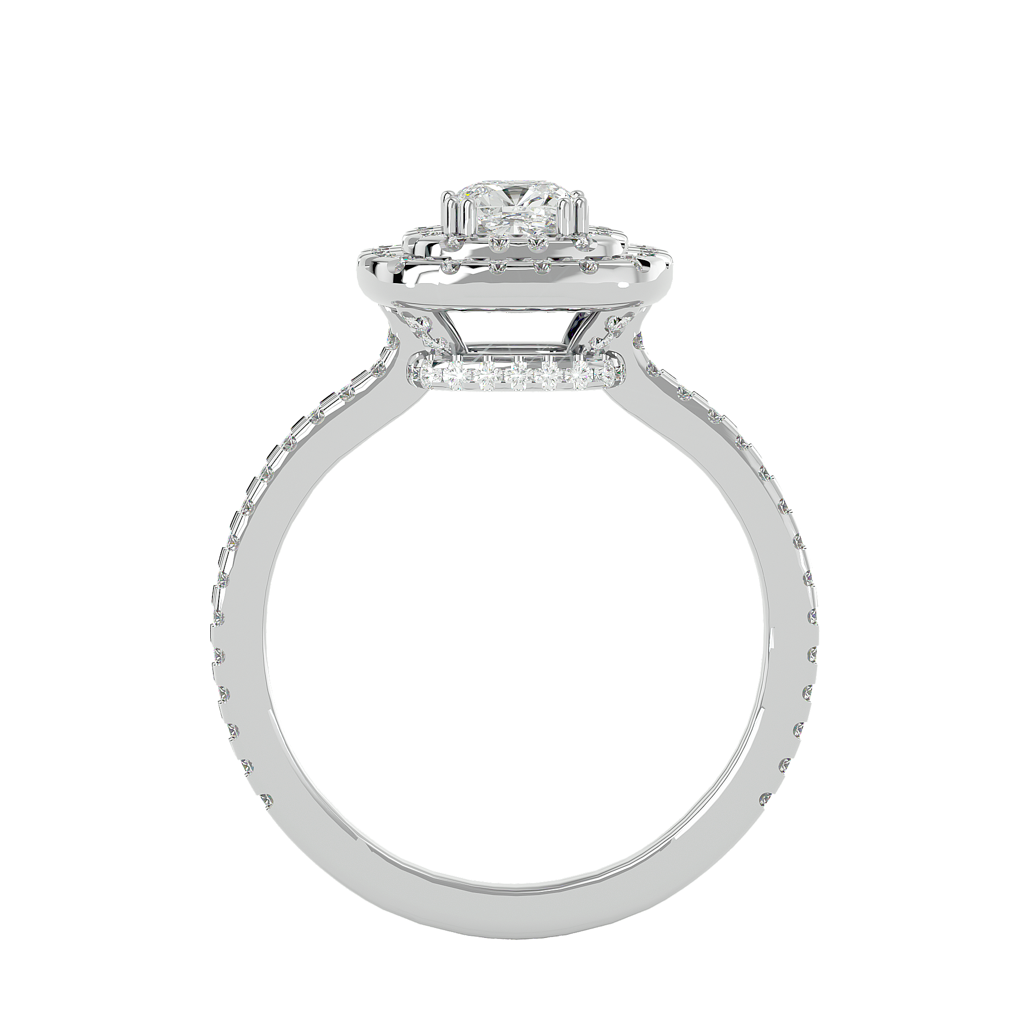 HOH Alexandra Diamond Halo Ring