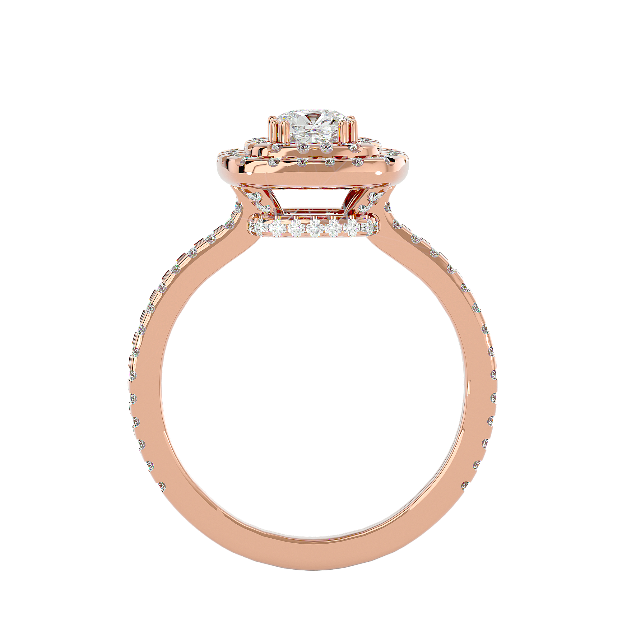 HOH Alexandra Diamond Halo Ring