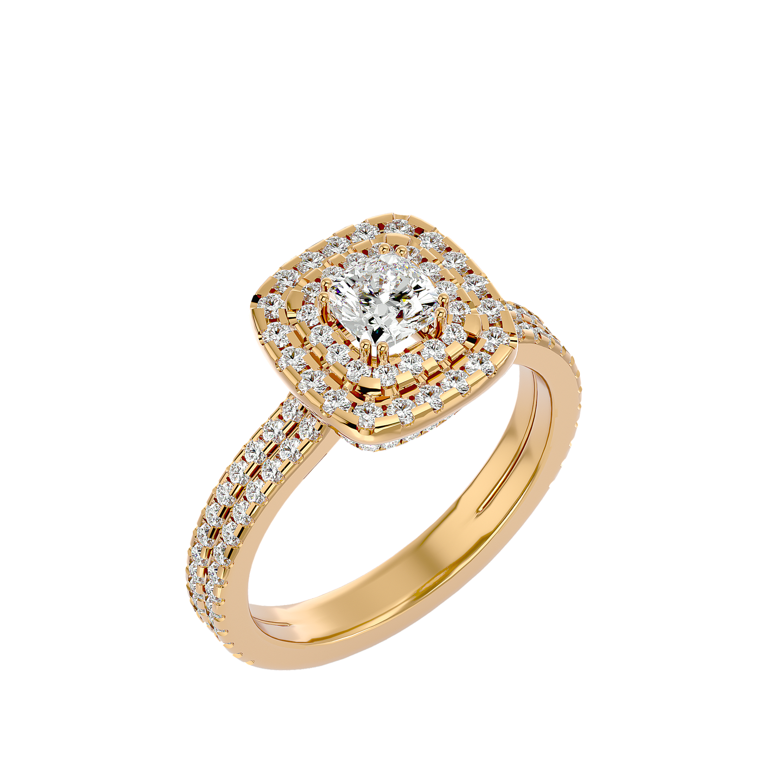 HOH Alexandra Diamond Halo Ring